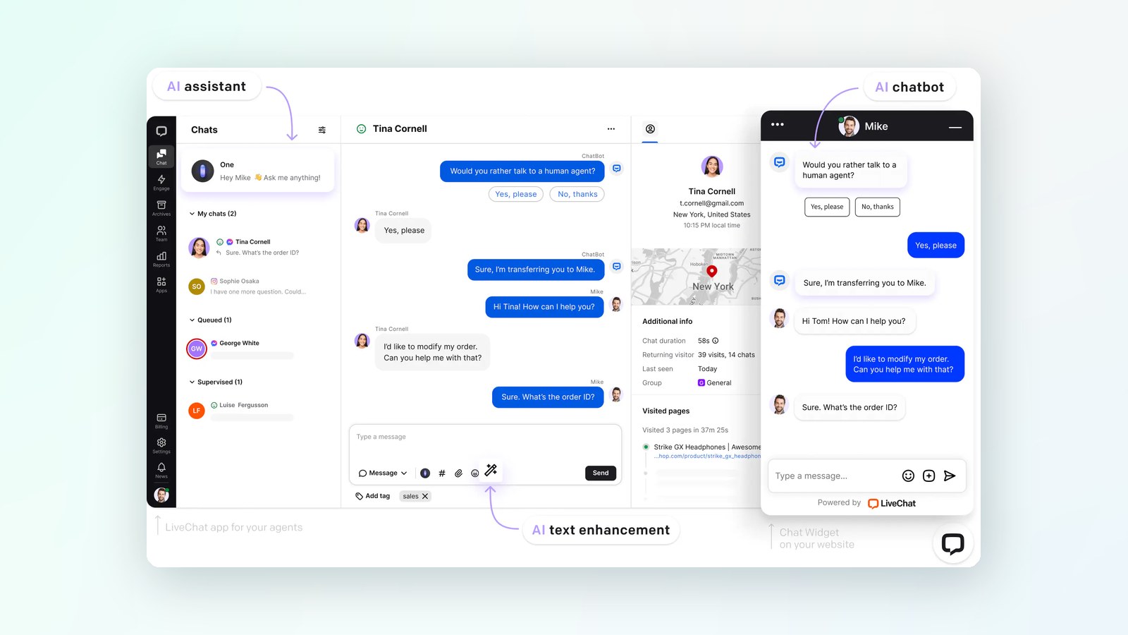 LiveChat offer
