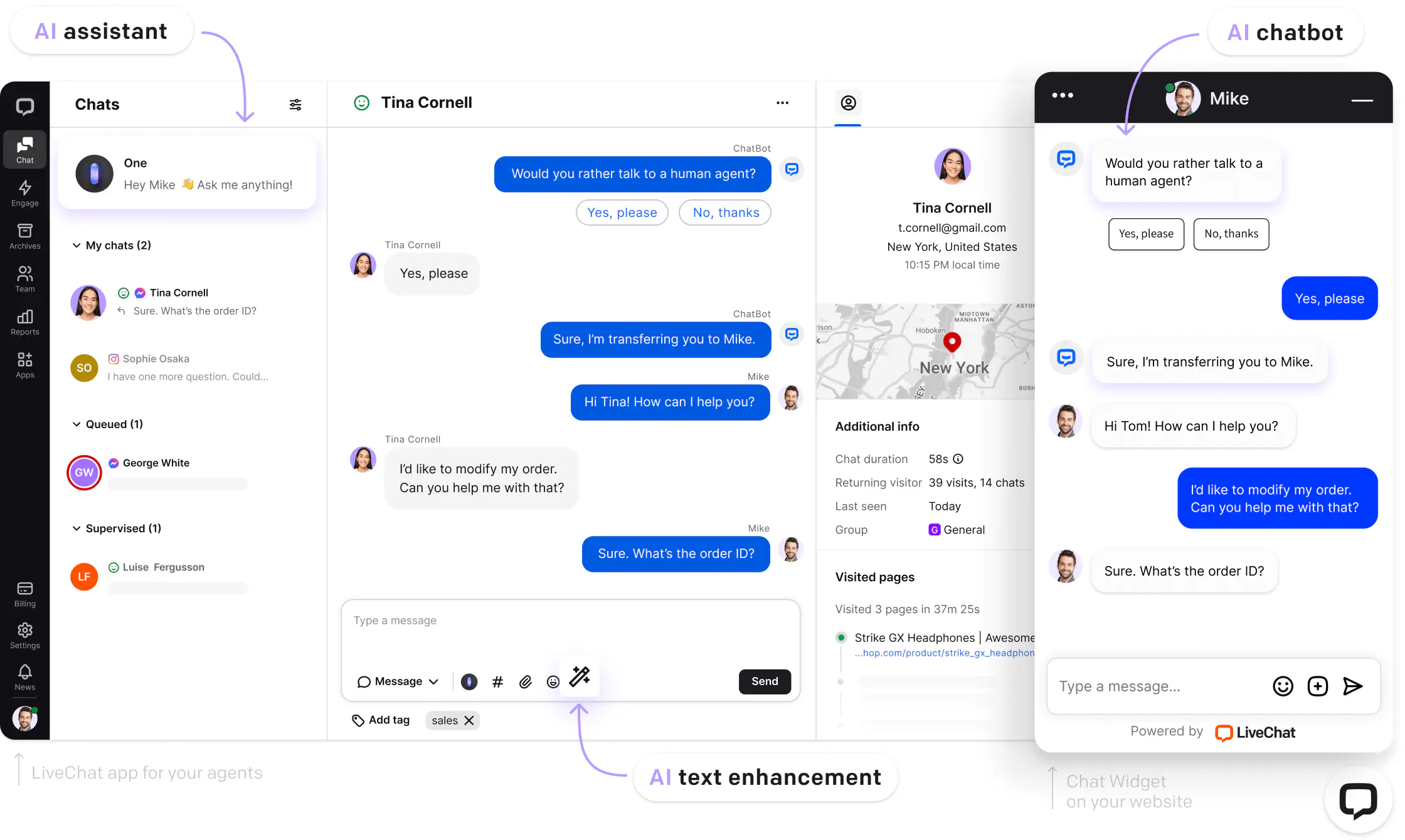 LiveChat offer